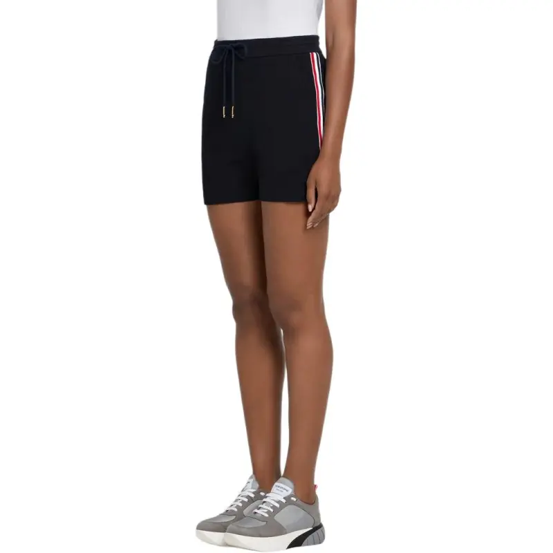 THOM BROWNE Casual Shorts Women's Blue-3