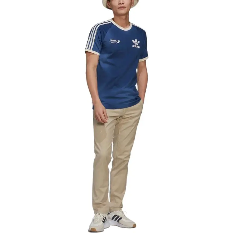 Adidas Originals SS22 T Shirt Men's Blue-1