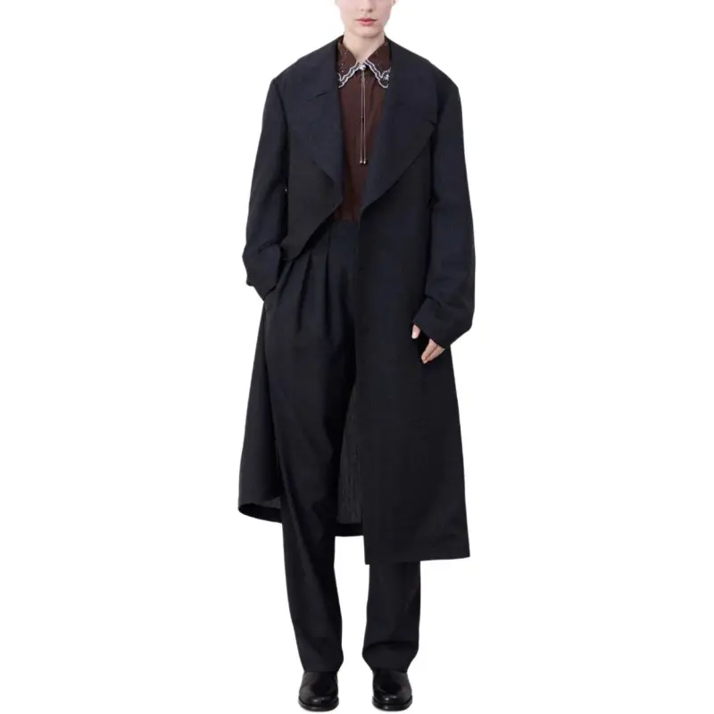 Lemaire Double Breasted Tailored Coat-1
