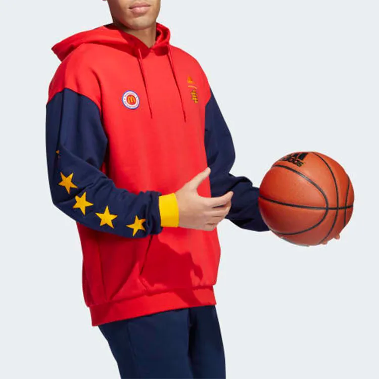 Adidas Sweatshirts Unisex Red-4