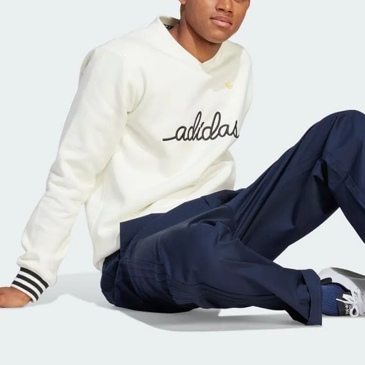 Adidas Originals Sweatshirt Men's Gray White-3
