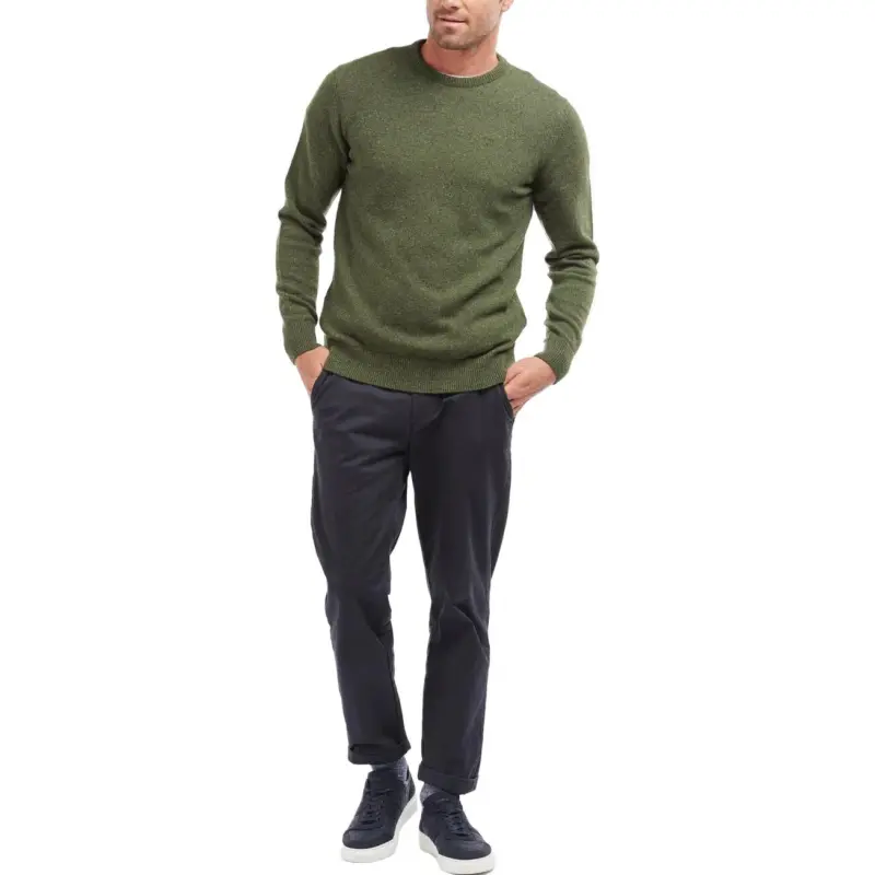 BARBOUR Tisbury Crewneck Knitted Jumper-4