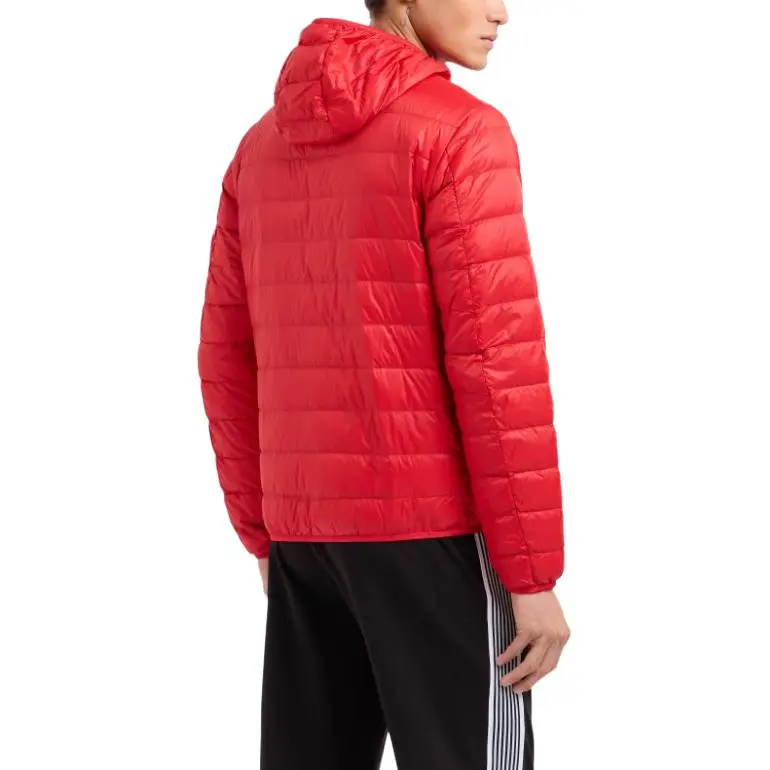 EMPORIO ARMANI EA7 Down Jacket Men's Red-4