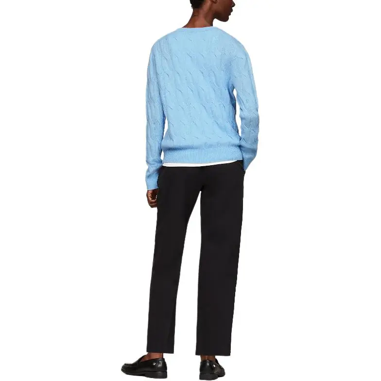 Tommy Hilfiger Sweater Women's Light Blue-2