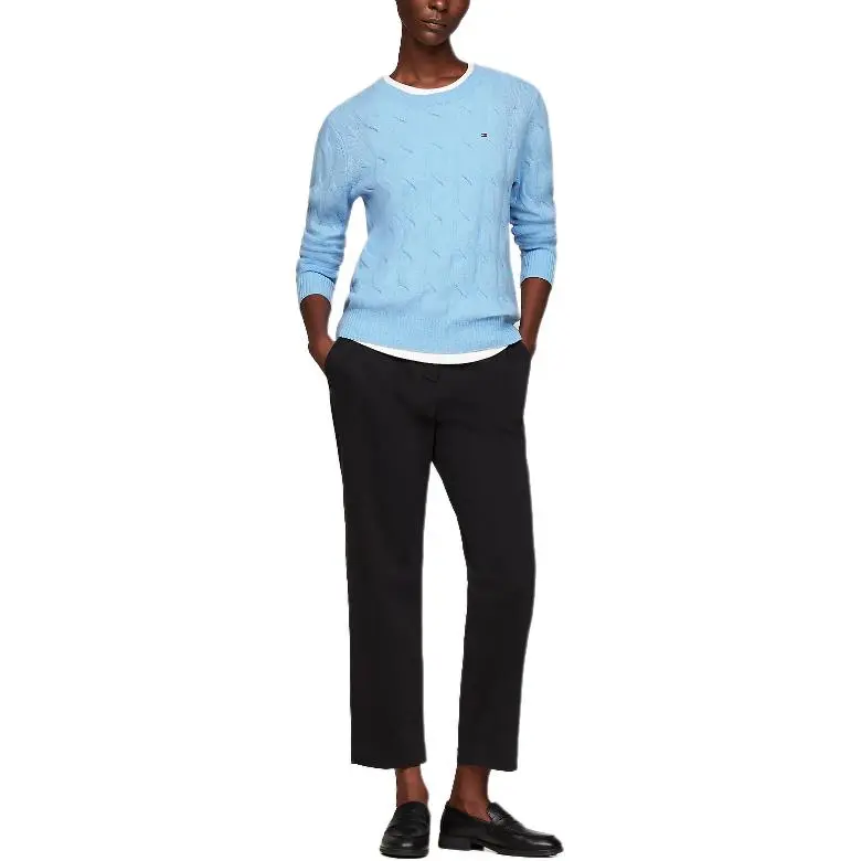 Tommy Hilfiger Sweater Women's Light Blue-1