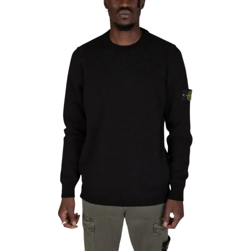 STONE ISLAND Compass badge Mélange Jumper-2