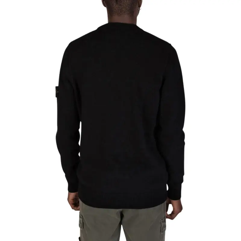 STONE ISLAND Compass badge Mélange Jumper-4