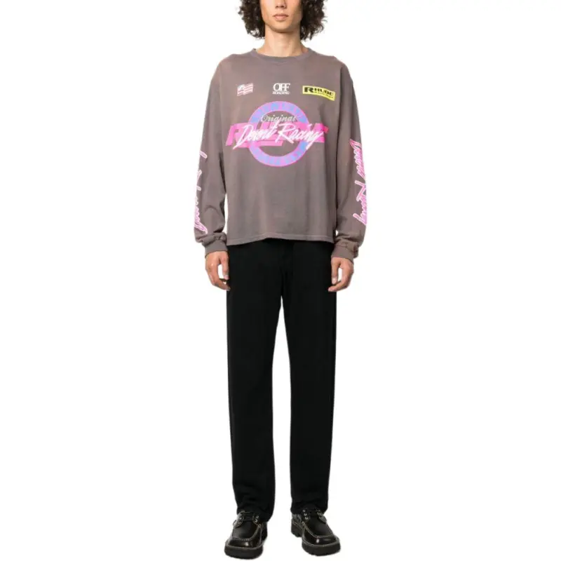 RHUDE Desert Racing Ls Tee-2