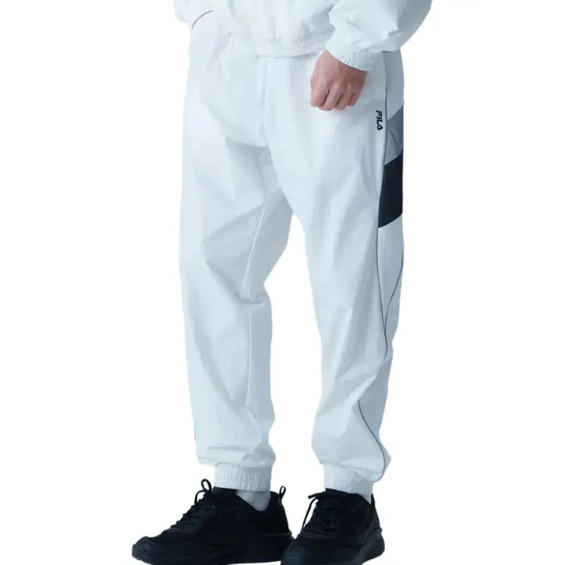 FILA Knitted Sweatpants Men White-2