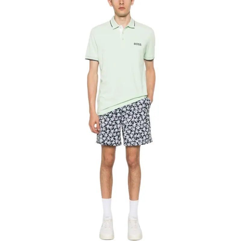 HUGO BOSS Logo embroidered Polo Shirt-2