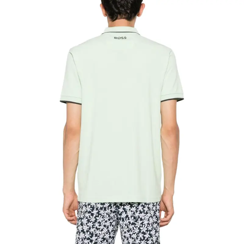 HUGO BOSS Logo embroidered Polo Shirt-4