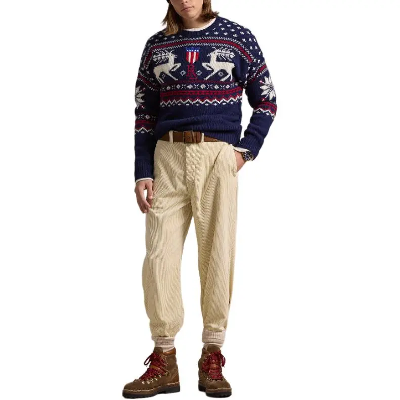 Polo Ralph Lauren Reindeer patterned Wool Sweater-1