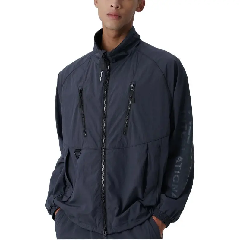 FILA Jackets Unisex Cool Gray-2