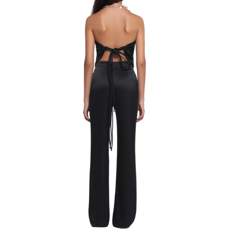 NANUSHKA Strapless Top Women's Black-2