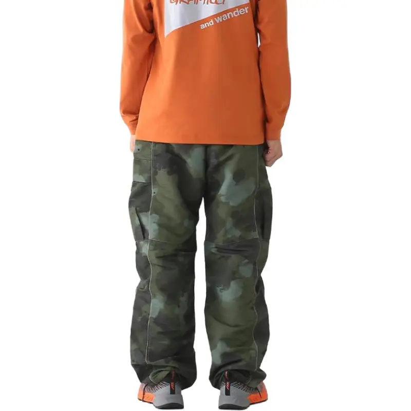 Gramicci Casual Pants Unisex Green-4