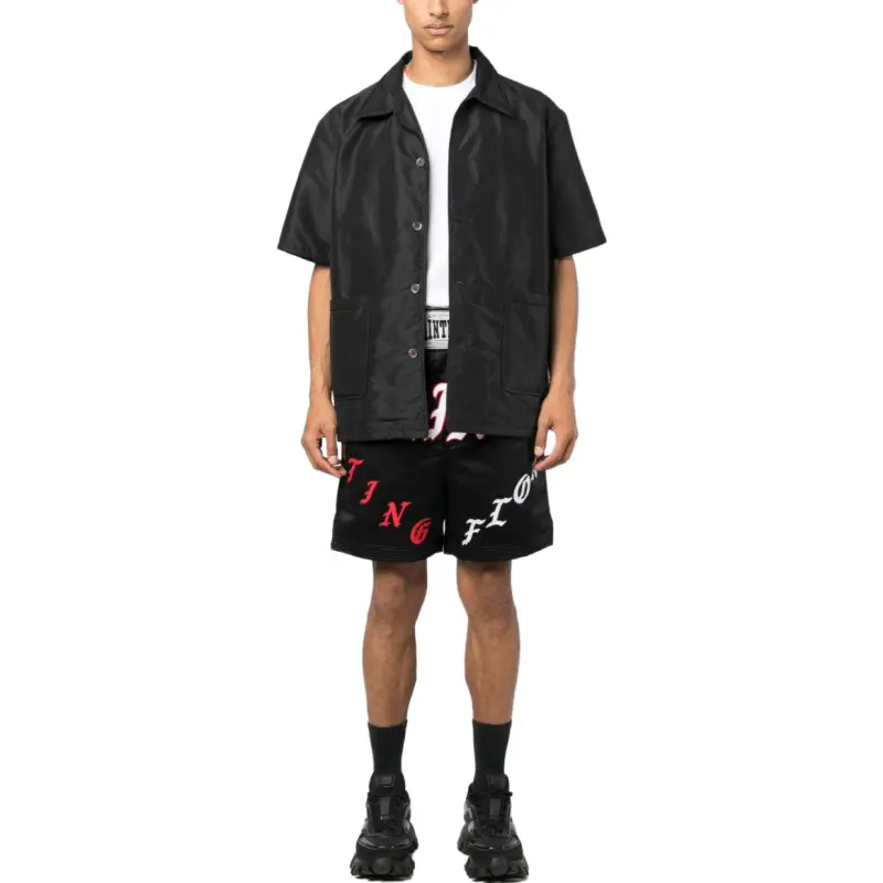 SAINT Mxxxxxx Casual Shorts Men Black-2