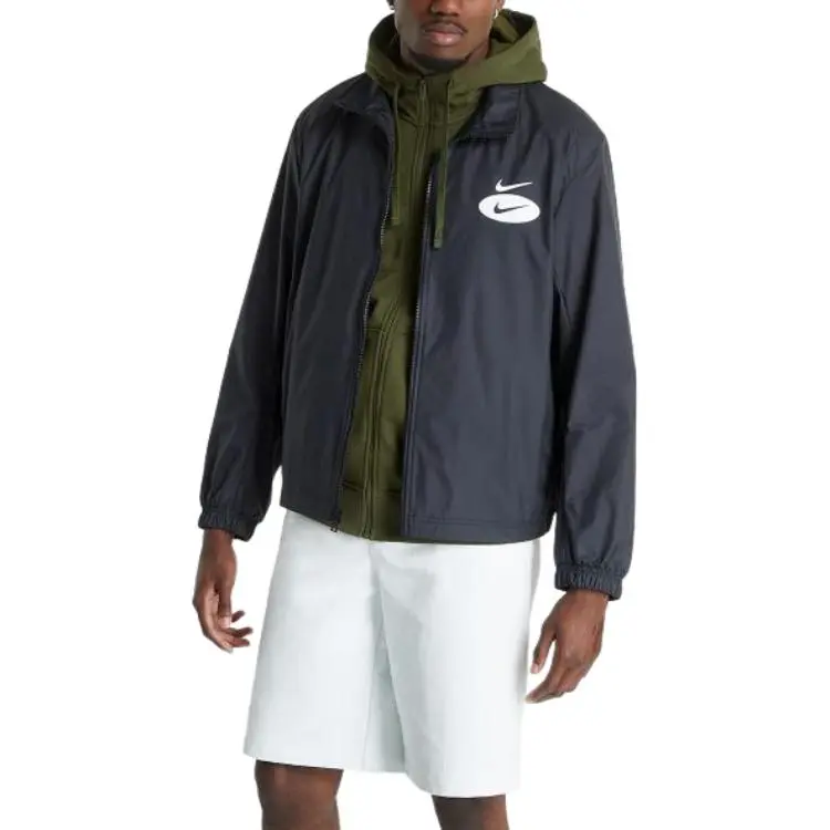 Nike Clothing Jackets Men Black-3