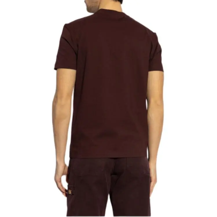 VERSACE Medusa Head Printed Crewneck T Shirt-4