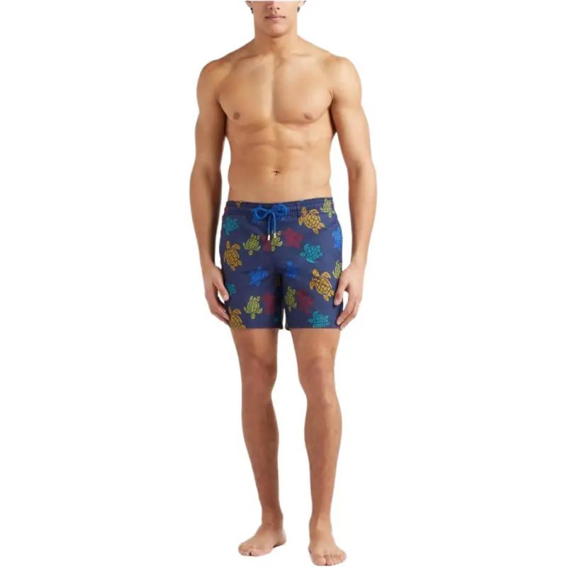 Vilebrequin X Falke Ronde Des Tortues Swim Shorts-2