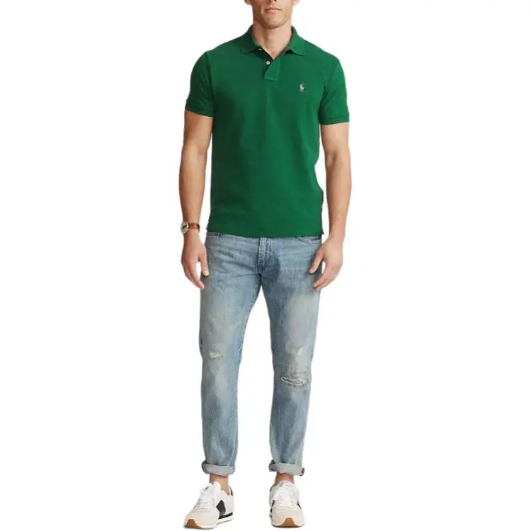 Polo Ralph Lauren SS22 Polo Shirt Men's Green-1