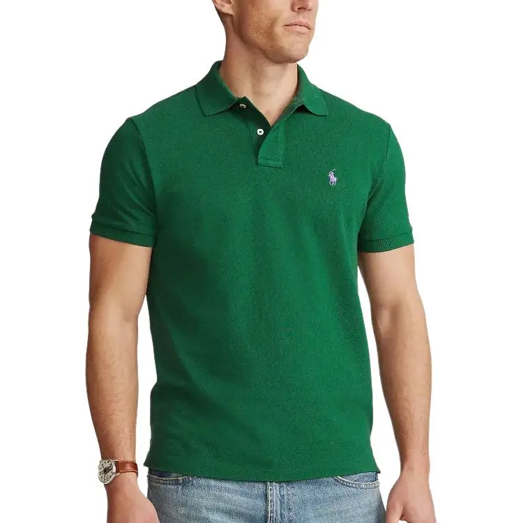 Polo Ralph Lauren SS22 Polo Shirt Men's Green-3
