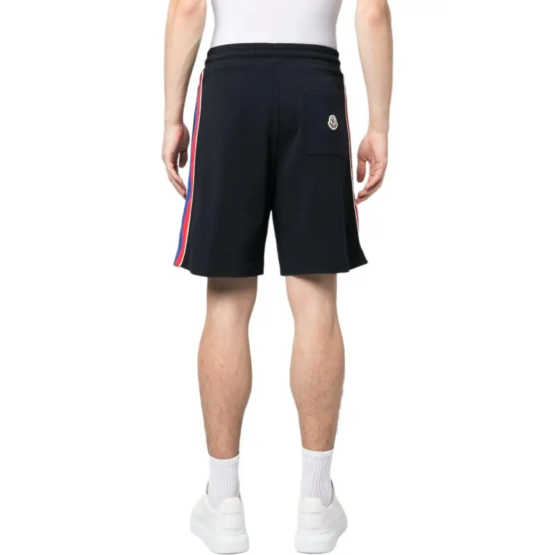 Moncler Casual Shorts Men Black-4