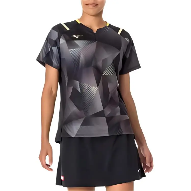 Mizuno T Shirts Women's Black-3