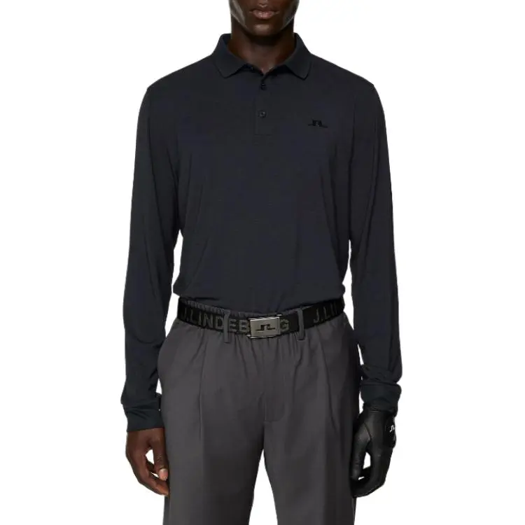 J.Lindeberg Polo Shirt Men's Black-3