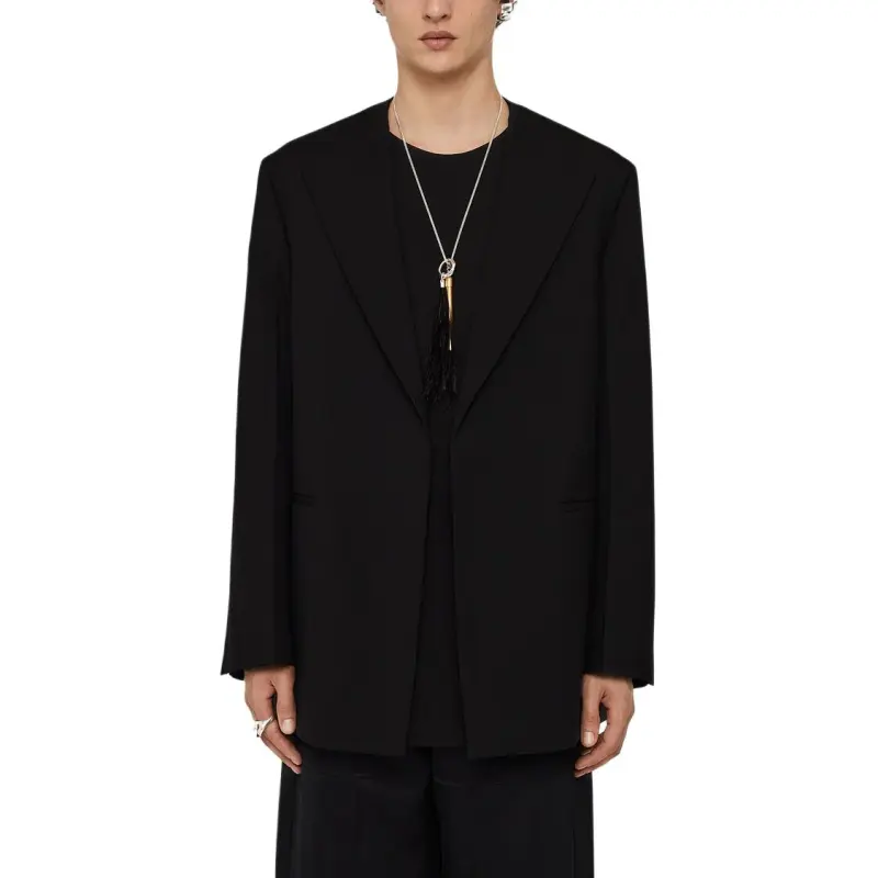 JIL SANDER Jackets & Coats Men's Black-4