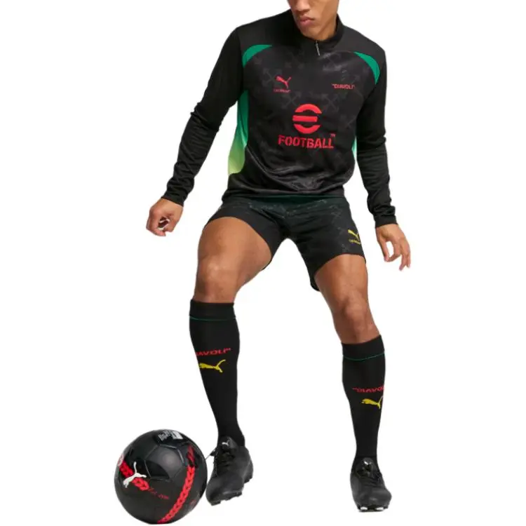 PUMA Playera Para Hombre De Cuarto De Cierre Prepartido Ac Milan X OFF WHITE™-2