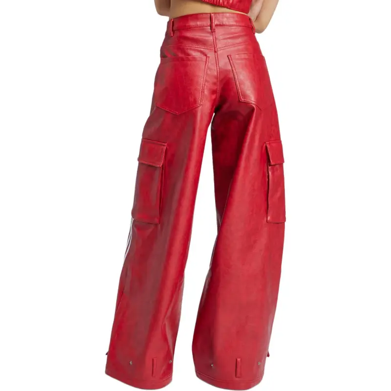 Adidas Originals Adilenium Season 3 Vintage Faux Leather Pants-4