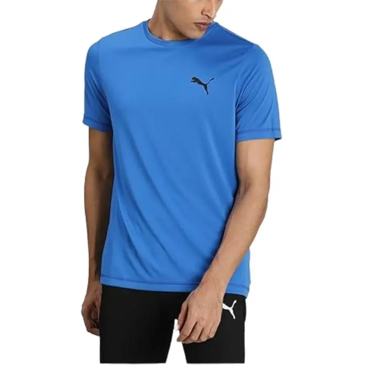 PUMA ACTIVE T-Shirts Men Blue-3