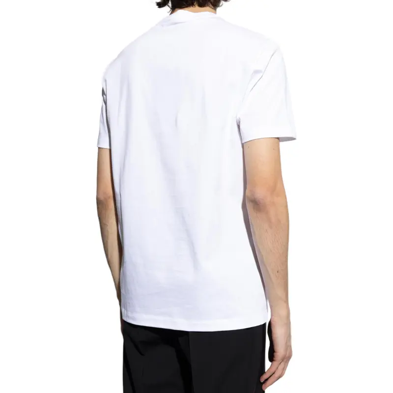 VERSACE Medusa Embellished Crewneck T Shirt-2