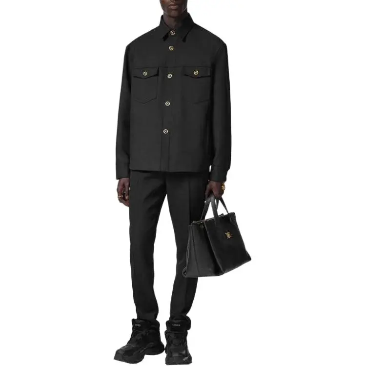 FANSIZHE SS25 Jackets & Coats Men's Black-1