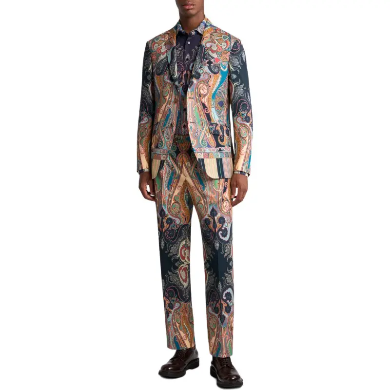 ETRO Floral Paisley Blazer-1
