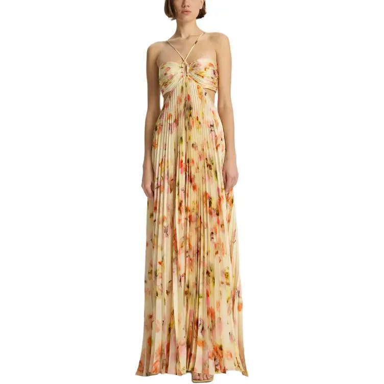 A.L.C. Sleeveless Dress Women's Yellow-1