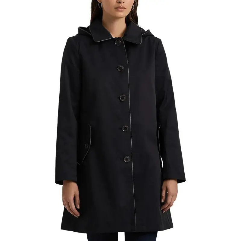 Ralph Lauren Coats Women's Black-2