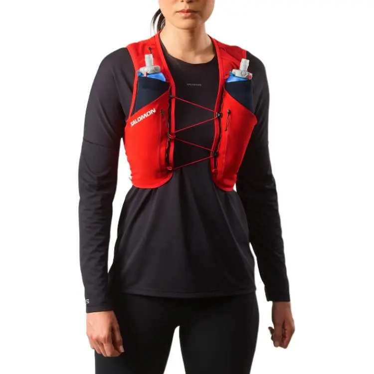 SALOMON Vests Unisex Red-3