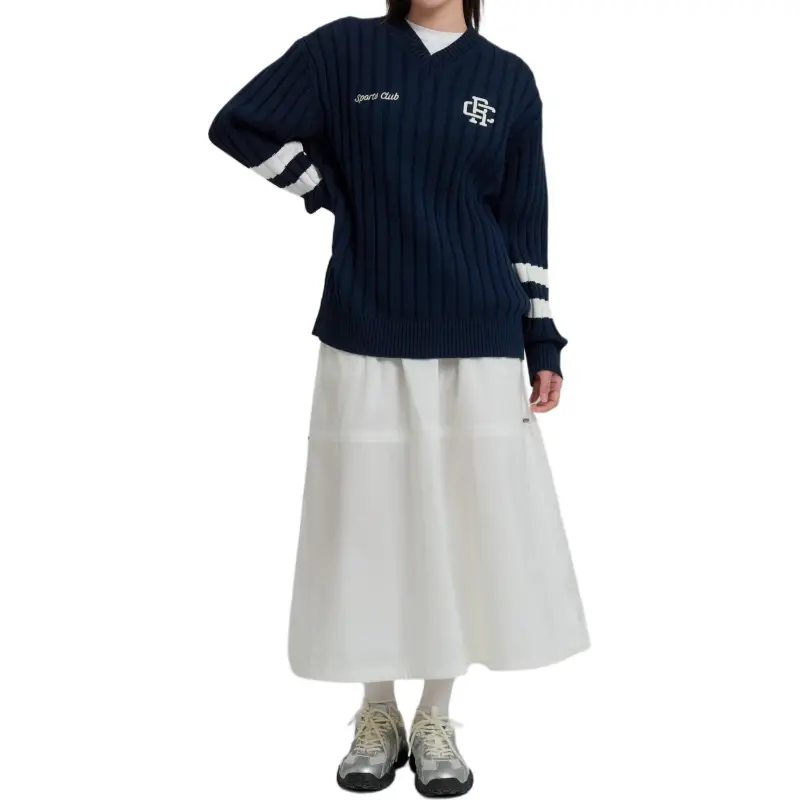FILA Casual Long Skirts Women's White-3