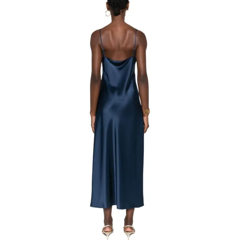 Polo Ralph Lauren Satin Midi Dress-2
