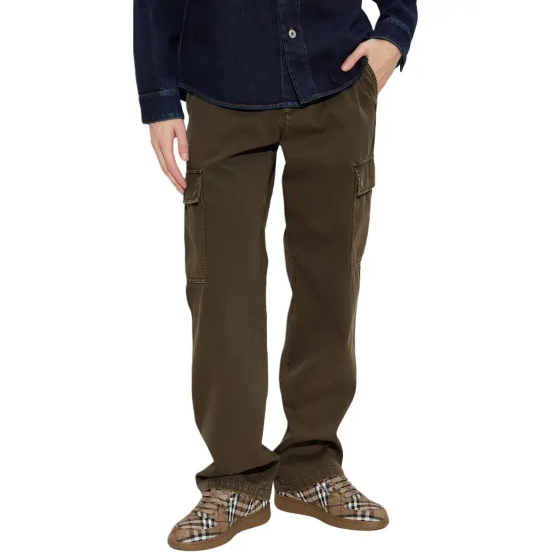 Burberry Straight Leg Cargo Trousers-3