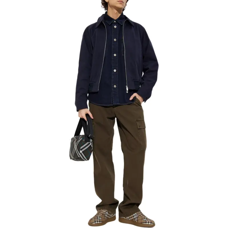 Burberry Straight Leg Cargo Trousers-1