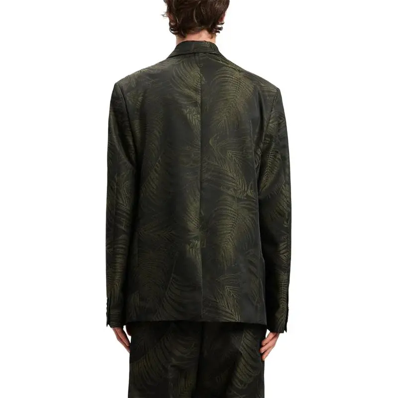 PALM ANGELS Palms jacquard Blazer-4