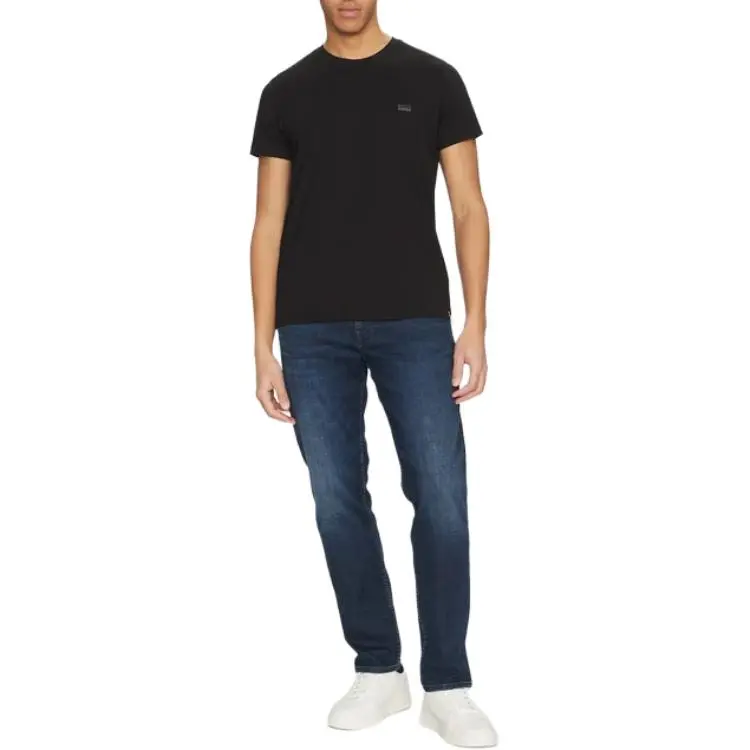 HUGO BOSS Logo embellished T shirt-4