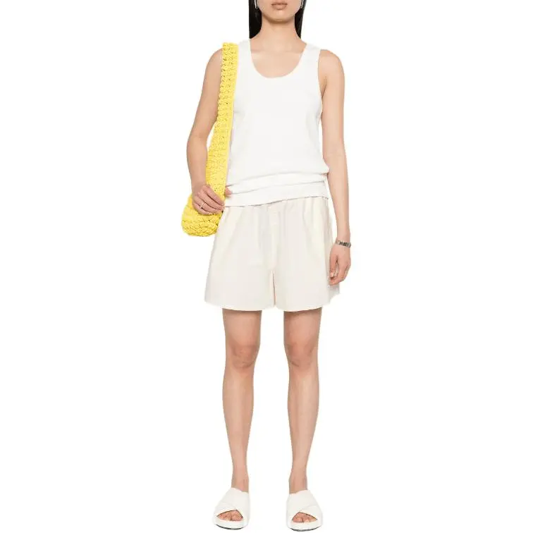 Moncler Elastic Waistband Flared Shorts-2