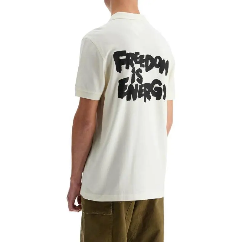 CDG x FRED PERRY Polo Shirt Men's White-3
