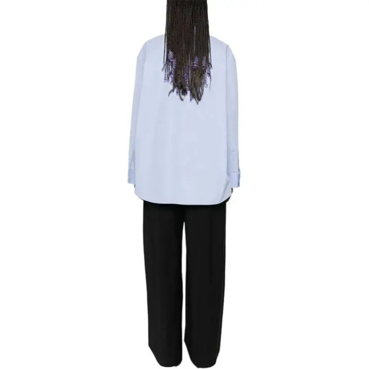 Alexander Wang Split Front Button Up Shirt-4