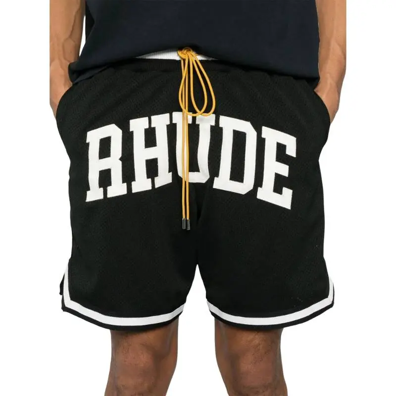 RHUDE Collegiate Basketball Short-4