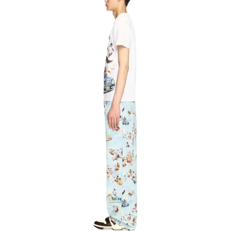 OFF WHITE Fresco print Jeans-4