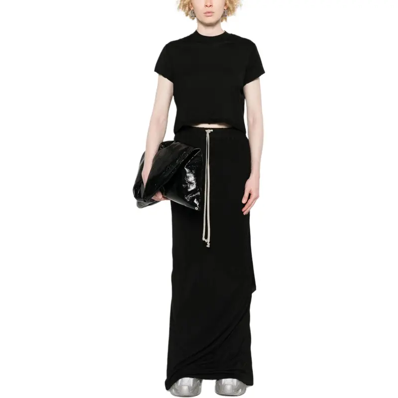 Rick Owens DRKSHDW Pillar Maxi Skirt-2